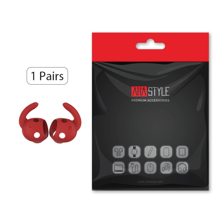 For Beats Studio Buds AhaStyle PT172 Earphone Silicone Ear Caps, Style: Earcap (Red) - HoMEdemic™ 