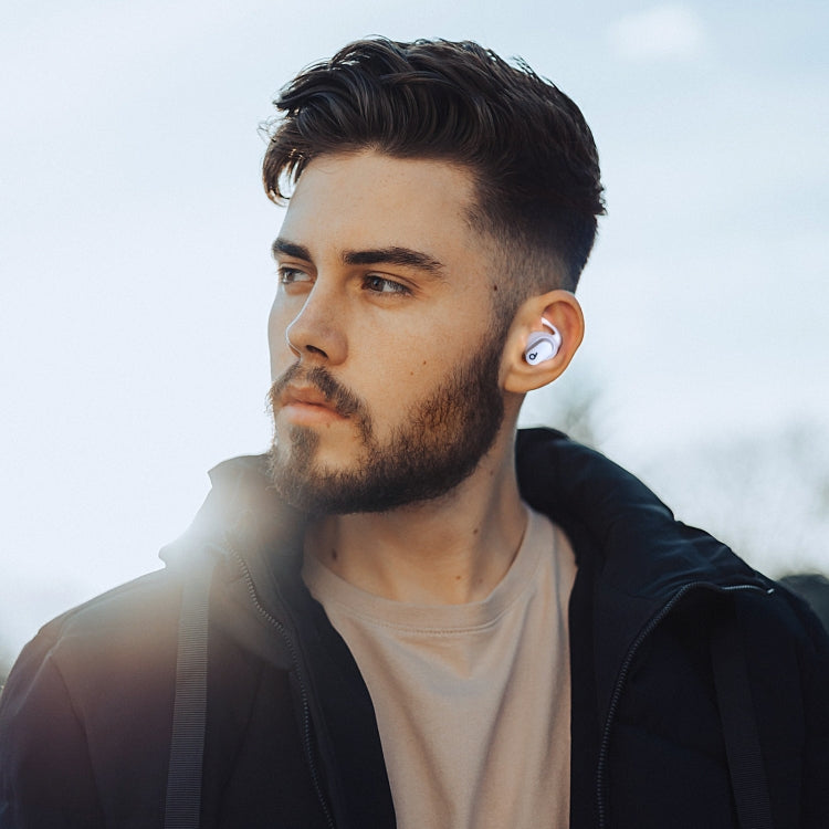 For Beats Studio Buds AhaStyle PT172 Earphone Silicone Ear Caps, Style: Earcap x 3+Case (White) - HoMEdemic™ 