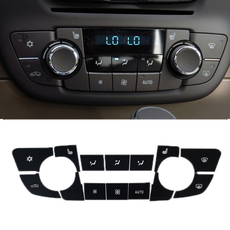 For Buick Regal 2008-2013 Air Conditioning Central Control Button Repair Sticker - HoMEdemic™ 