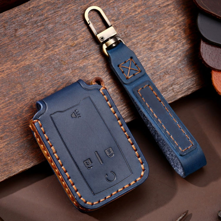 For Chevrolet GMC / Colorad 4-button C159 Car Key Leather Protective Case, 4-button - HoMEdemic™ 
