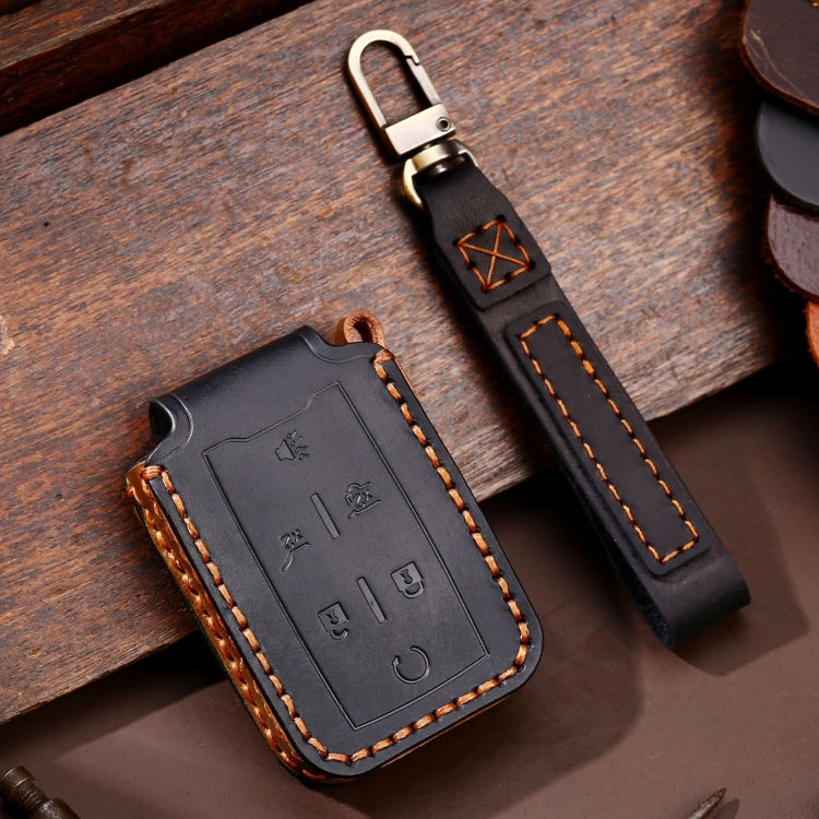 For Chevrolet GMC / Colorad 6-button C160 Car Key Leather Protective Case, 6-button - HoMEdemic™ 