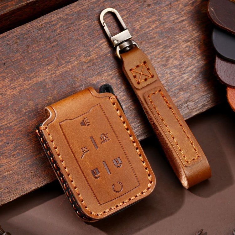 For Chevrolet GMC / Colorad 6-button C160 Car Key Leather Protective Case, 6-button - HoMEdemic™ 