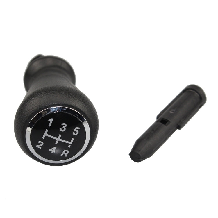 For Citroen C4 / Peugeot 307 Car Gear Lever Knob Leather Gear Shift Knob, with Converter(Black) - HoMEdemic™ 