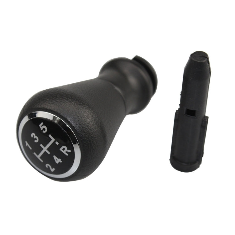 For Citroen C4 / Peugeot 307 Car Gear Lever Knob Leather Gear Shift Knob, with Converter(Black) - HoMEdemic™ 