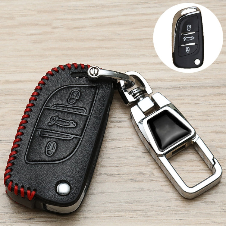 For Citroen Car Key Cover Multifunctional Keychain Anti-lost Number Plate(B) - HoMEdemic™ 