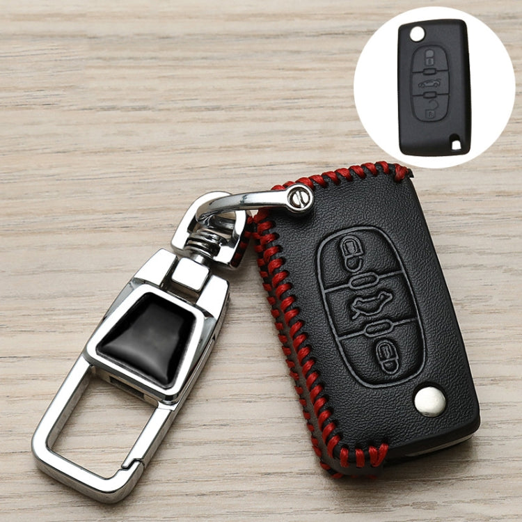 For Citroen Car Key Cover Multifunctional Keychain Anti-lost Number Plate(D) - HoMEdemic™ 