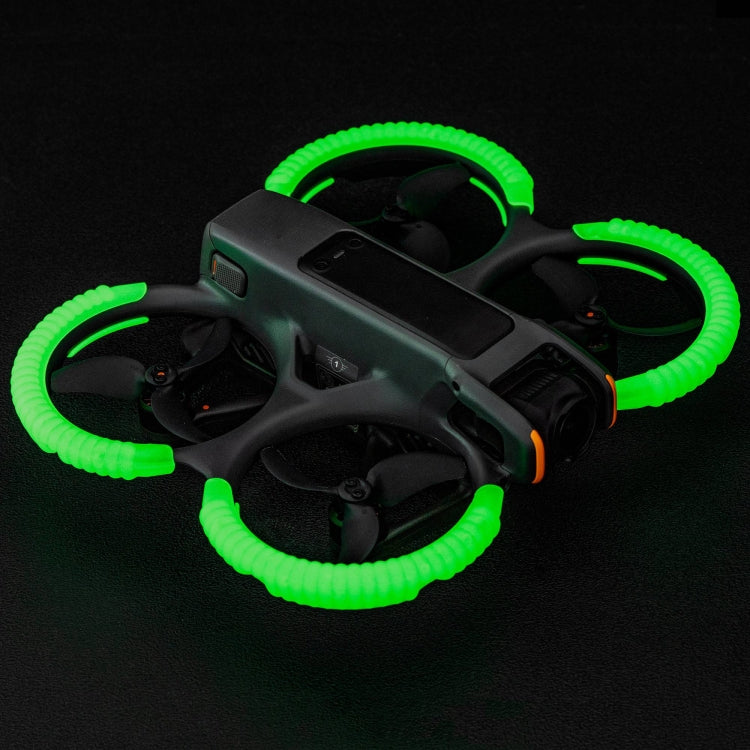 For DJI AVATA 2 STARTRC Propeller TPU Protective Guard Anti-collision Ring Cover(Fluorescent Green) - HoMEdemic™ 