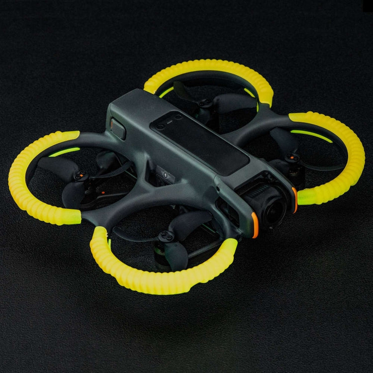 For DJI AVATA 2 STARTRC Propeller TPU Protective Guard Anti-collision Ring Cover(Fluorescent Orange) - HoMEdemic™ 