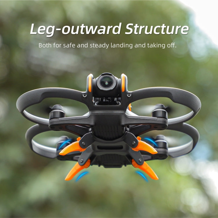 For DJI AVATA 2 Sunnylife LG797 Landing Gear Extensions Heightened Spider Gears Support Leg (Grey) - HoMEdemic™ 