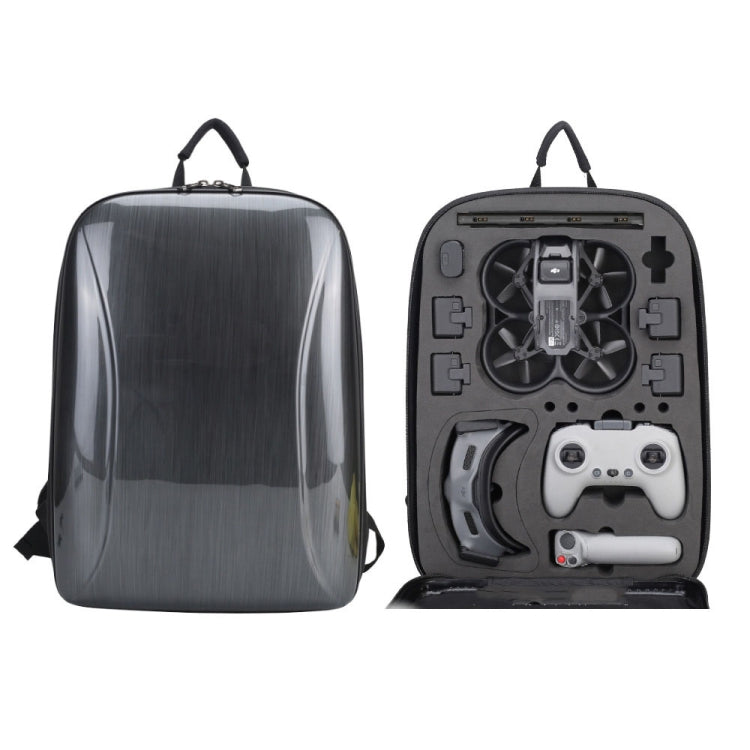 For DJI AVATA  Storage Bag Hard Shell Waterproof Shoulder Bag Backpack(Brushed Gray) - HoMEdemic™ 