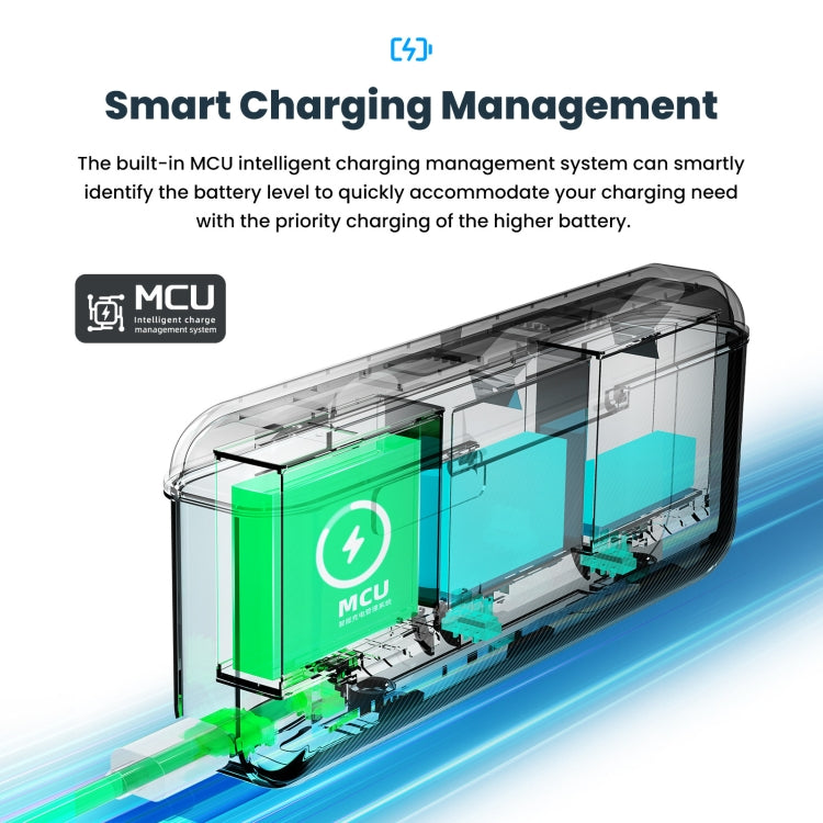 For DJI Action 4 / 3 aMagisn Fast Charge Charging Box Charger Sports Camera Accessories - HoMEdemic™ 