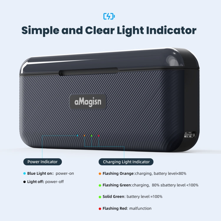For DJI Action 4 / 3 aMagisn Fast Charge Charging Box Charger Sports Camera Accessories - HoMEdemic™ 