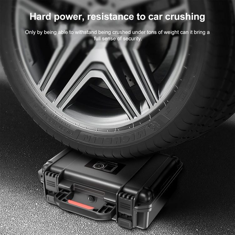 For DJI Action 5 Pro / 4 / 3 STARTRC Waterproof PP Full Kit Suitcase Storage Box (Black) - HoMEdemic™ 