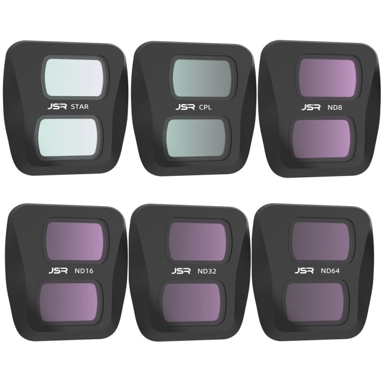 For DJI Air 3 JSR KB Series Drone Lens Filter, Filter:6 in 1 STAR CPL ND - HoMEdemic™ 