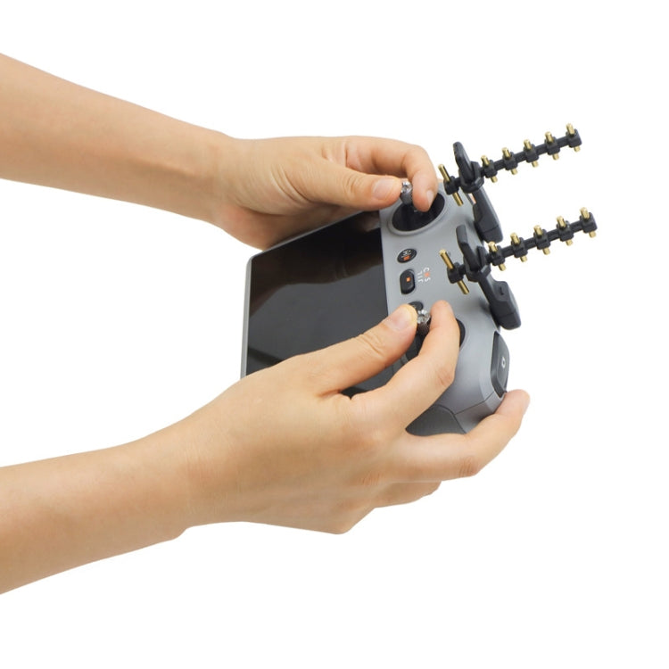 For DJI Air 3/Mini 4 Pro Drone RC 2 Remote Controller Yagi Antenna Signal Booster(Black) - HoMEdemic™ 