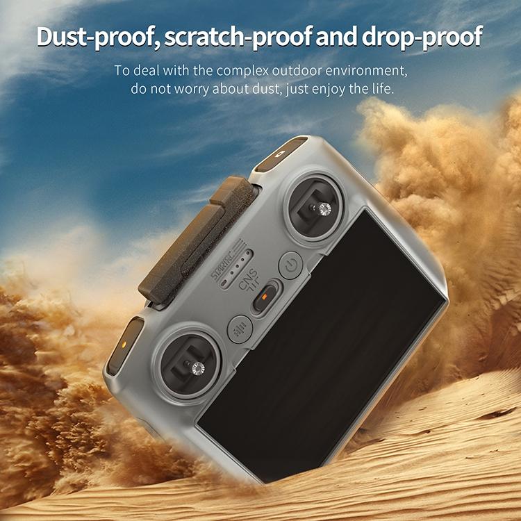 For DJI Air 3 / RC2 Remote Control STARTRC Silicone Shockproof Anti-scratch Case (Grey) - HoMEdemic™ 