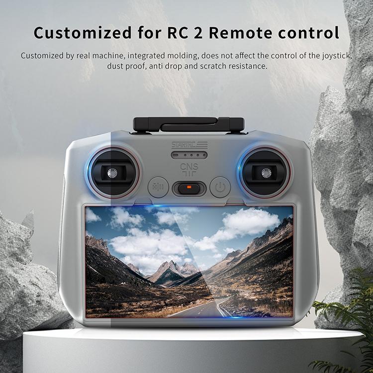 For DJI Air 3 / RC2 Remote Control STARTRC Silicone Shockproof Anti-scratch Case (Grey) - HoMEdemic™ 