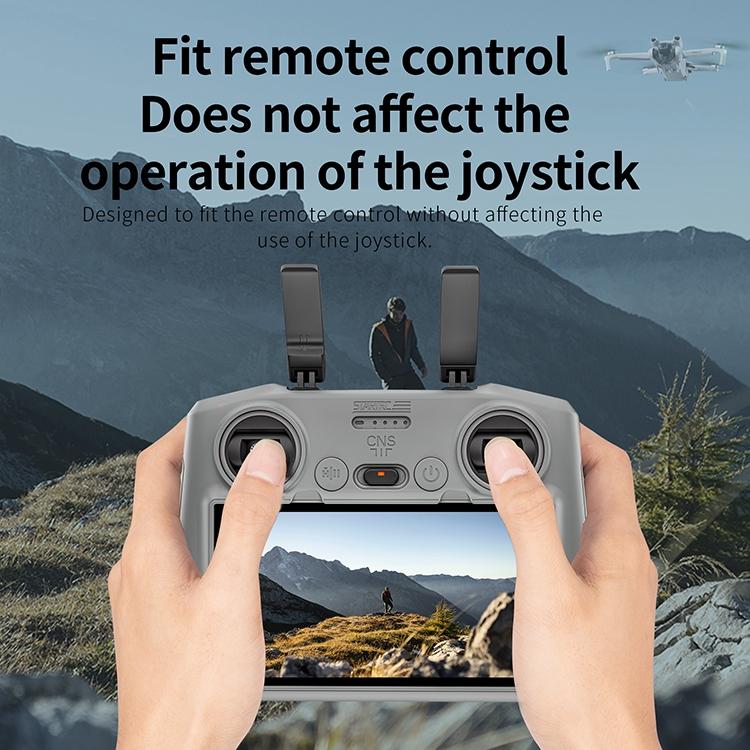 For DJI Air 3 / RC2 Remote Control STARTRC Silicone Shockproof Anti-scratch Case (Grey) - HoMEdemic™ 