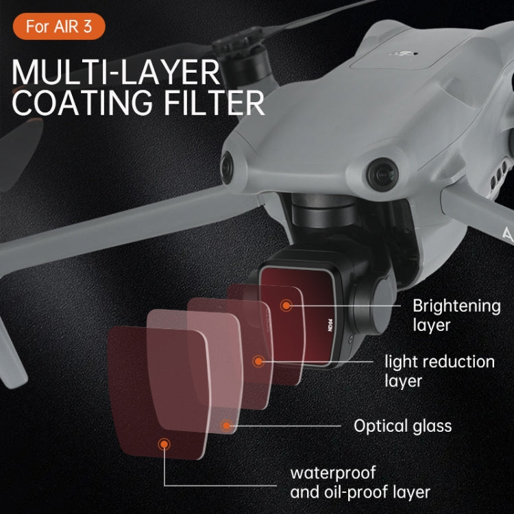 For DJI Air 3 RCSTQ Multi-Layer Coating Waterproof  Filter, Spec: CPL - HoMEdemic™ 