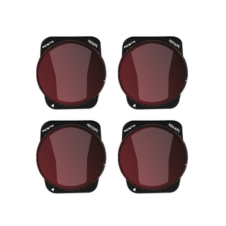 For DJI Air 3 RCSTQ Multi-Layer Coating Waterproof  Filter, Spec: ND-PL8/16/32/64 4-in-1 - HoMEdemic™ 