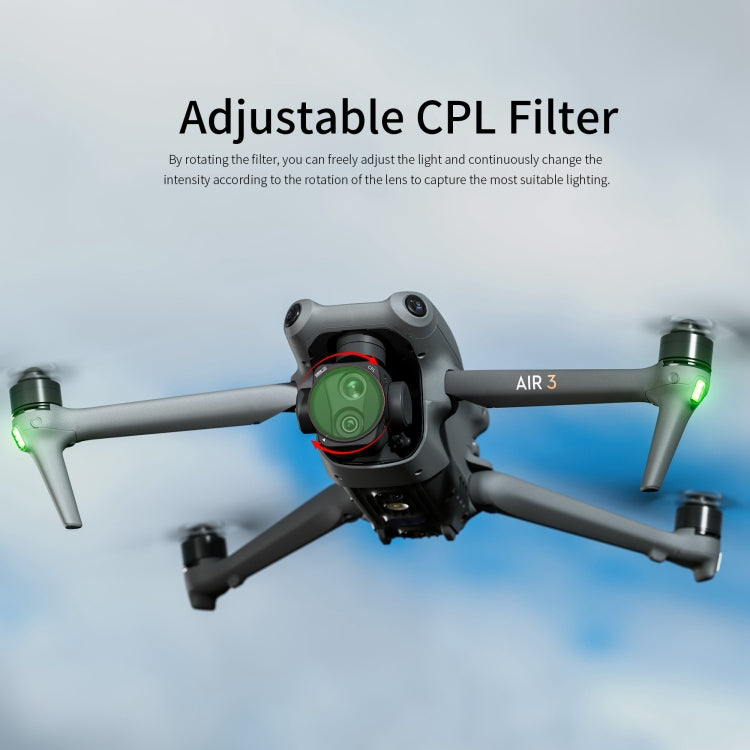 For DJI Air 3 STARTRC Drone Lens Filter, Lens:6 in 1 ND8/16/32/64 UV CPL - HoMEdemic™ 