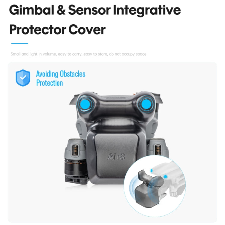 For DJI Air 3 STARTRC Lens Protective Cover Gimbal Cover (Brown) - HoMEdemic™ 