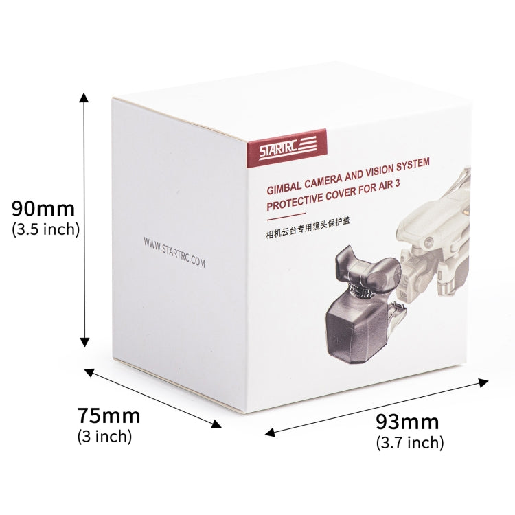 For DJI Air 3 STARTRC Lens Protective Cover Gimbal Cover (Brown) - HoMEdemic™ 