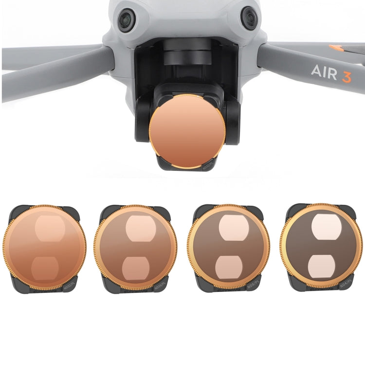 For DJI Air 3 Sunnylife Camera Lens Filter, Filter:4 in 1 ND4/PL ND8/PL ND16/PL ND32/PL - HoMEdemic™ 