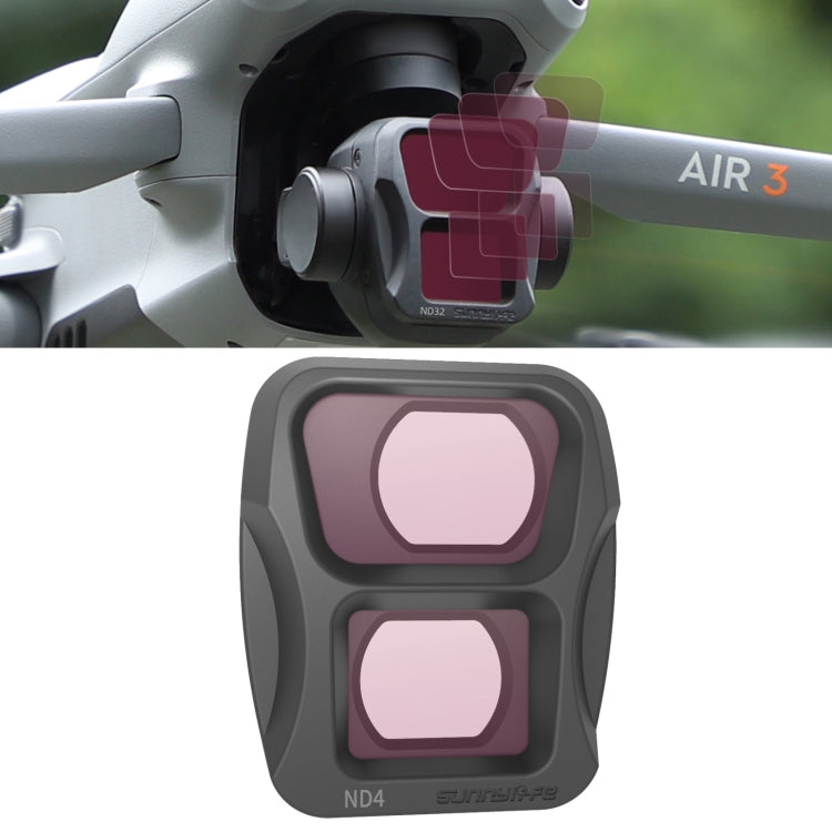 For DJI Air 3 Sunnylife Camera Lens Filter, Filter:ND4 - HoMEdemic™ 
