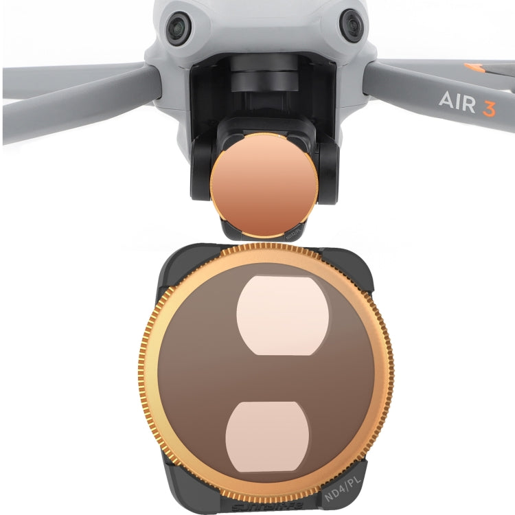For DJI Air 3 Sunnylife Camera Lens Filter, Filter:ND4/PL - HoMEdemic™ 