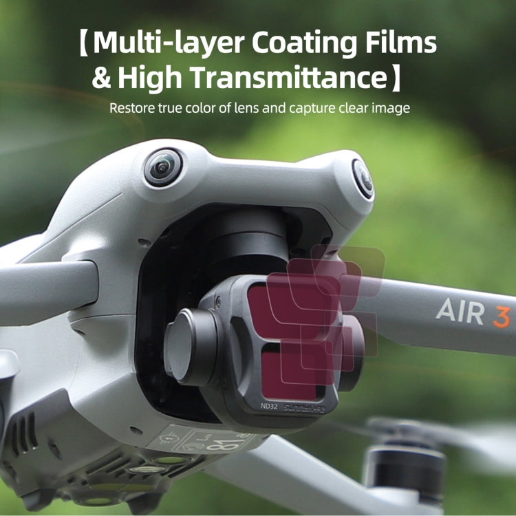 For DJI Air 3 Sunnylife Camera Lens Filter, Filter:ND4/PL - HoMEdemic™ 