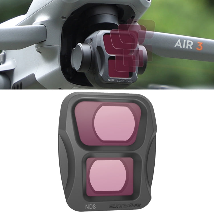 For DJI Air 3 Sunnylife Camera Lens Filter, Filter:ND8 - HoMEdemic™ 
