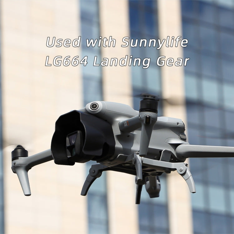 For DJI Air 3 Sunnylife ZG690 Camera Lens Sunshade Anti-glare Hood (Black) - HoMEdemic™ 