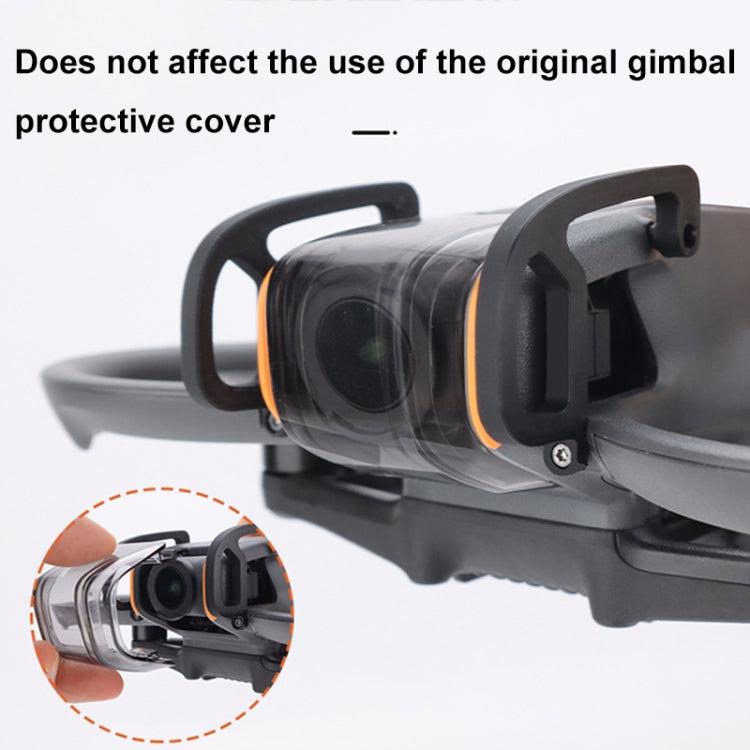For DJI Avata 2 CQT Aluminum Alloy Drone Gimbal Lens Anti-collision Bumper(Black) - HoMEdemic™ 