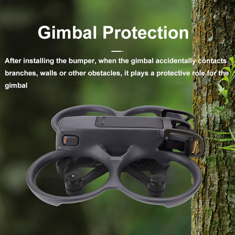 For DJI Avata 2 CQT Aluminum Alloy Drone Gimbal Lens Anti-collision Bumper(Black) - HoMEdemic™ 