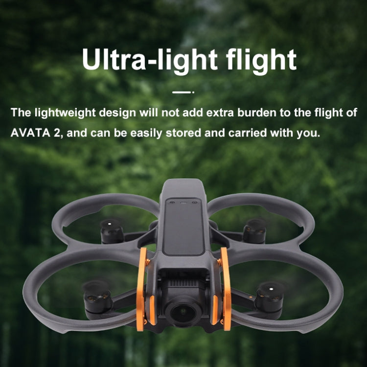 For DJI Avata 2 CQT Aluminum Alloy Drone Gimbal Lens Anti-collision Bumper(Black) - HoMEdemic™ 
