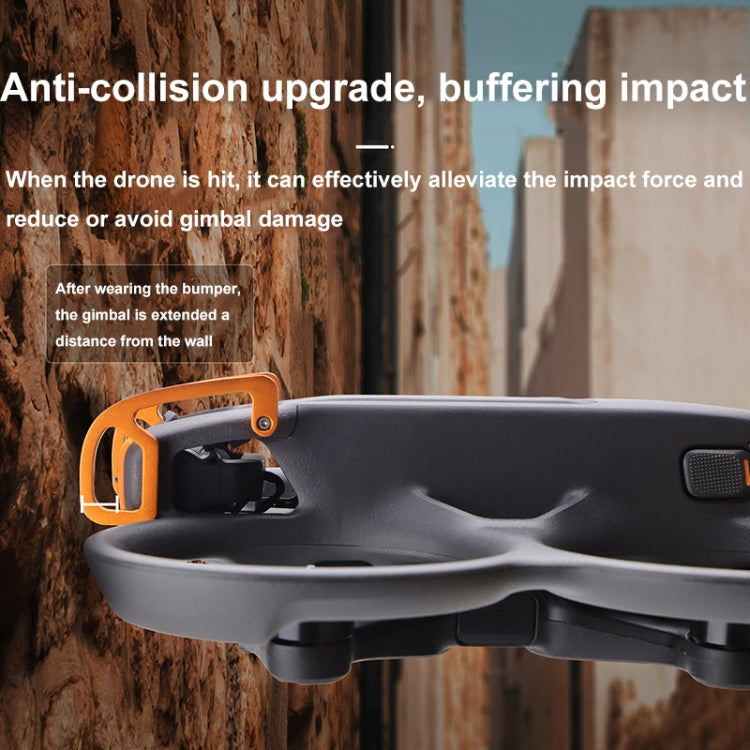 For DJI Avata 2 CQT Aluminum Alloy Drone Gimbal Lens Anti-collision Bumper(Orange) - HoMEdemic™ 