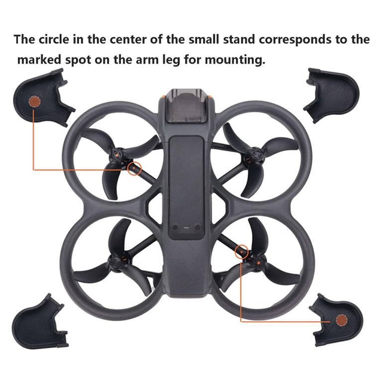 For DJI Avata 2 CQT Tripod Protection Heightening Stand Anti-wear and Non-disassembly Protective Accessories - HoMEdemic™ 