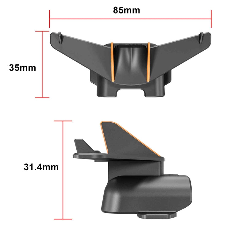 For DJI Avata 2 STARTRC Battery Quick-release Flying Tail Cover (Black) - HoMEdemic™ 