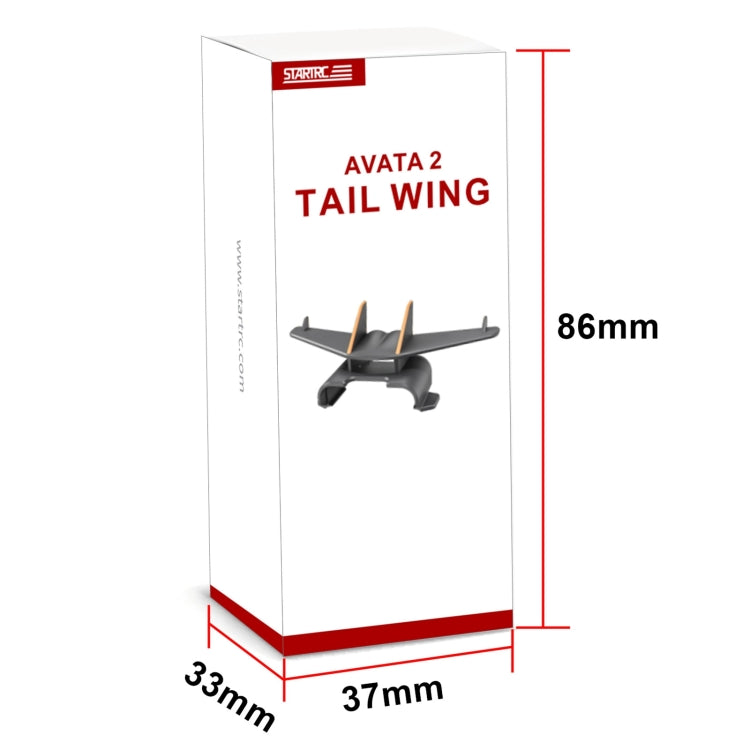 For DJI Avata 2 STARTRC Battery Quick-release Flying Tail Cover (Black) - HoMEdemic™ 