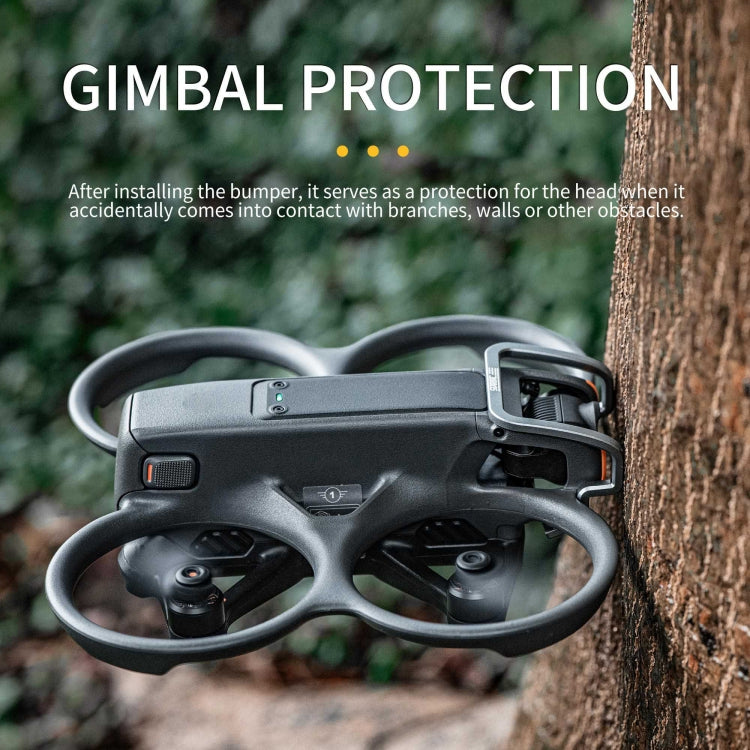 For DJI Avata 2 STARTRC Gimbal Lens Anti-collision Aluminum Alloy Guard Bumper (Silver Grey) - HoMEdemic™ 
