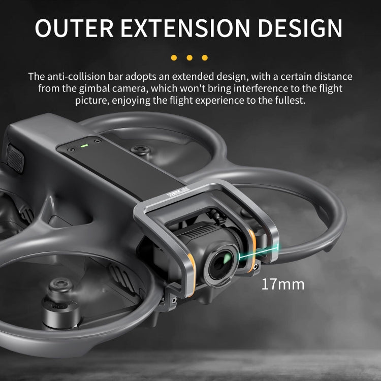 For DJI Avata 2 STARTRC Gimbal Lens Anti-collision Aluminum Alloy Guard Bumper (Silver Grey) - HoMEdemic™ 