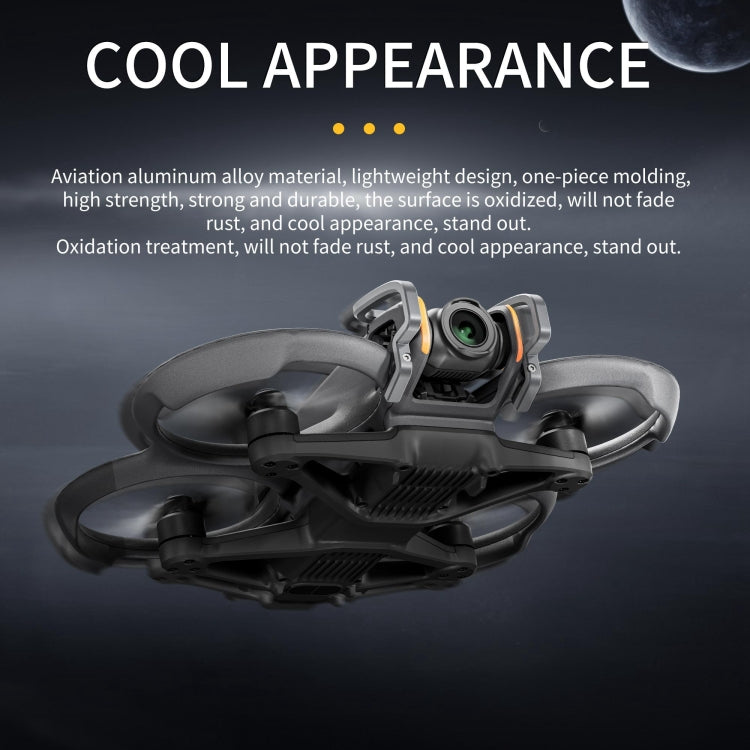 For DJI Avata 2 STARTRC Gimbal Lens Anti-collision Aluminum Alloy Guard Bumper (Silver Grey) - HoMEdemic™ 