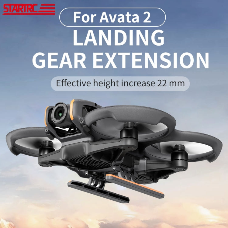 For DJI Avata 2 STARTRC Quick Release Folding Landing Gear Training Rack (Orange) - HoMEdemic™ 