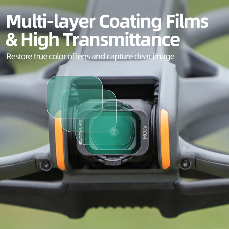 For DJI Avata 2 Sunnylife Camera Lens Filter, Filter:MCUV - HoMEdemic™ 