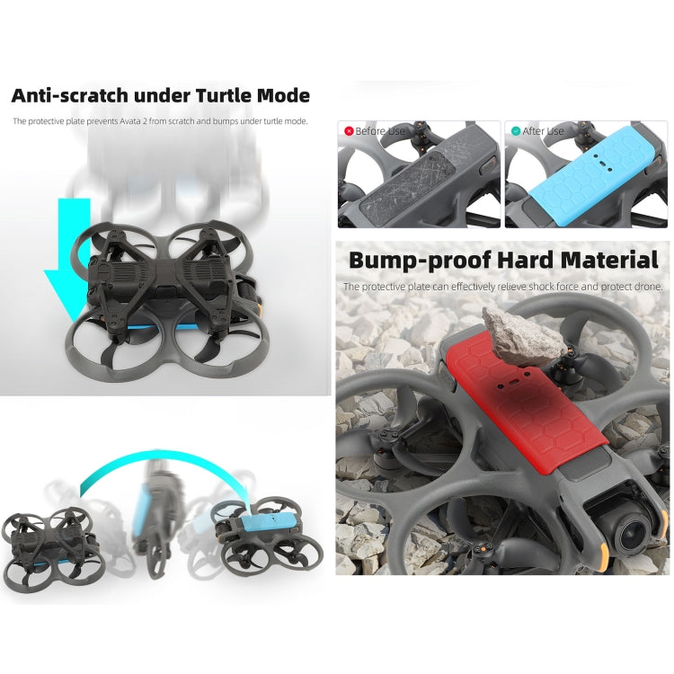 For DJI Avata 2 Sunnylife Drone Anti-Collision Protective Cover Back Plate(Blue) - HoMEdemic™ 