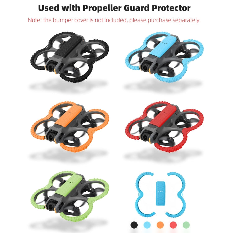 For DJI Avata 2 Sunnylife Drone Anti-Collision Protective Cover Back Plate(Blue) - HoMEdemic™ 