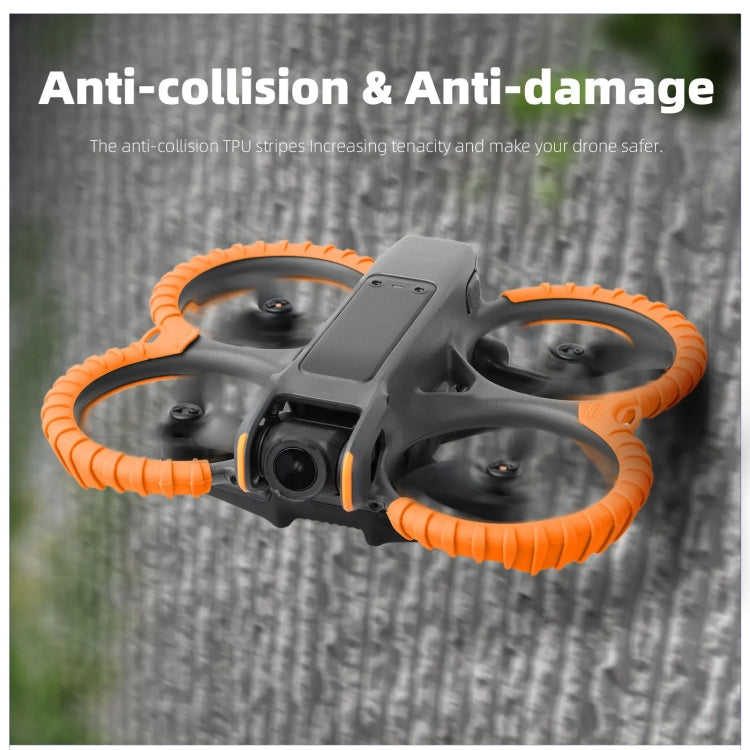 For DJI Avata 2 Sunnylife Drone Anti-Collision Protective Cover Combo Case Kit(Black) - HoMEdemic™ 