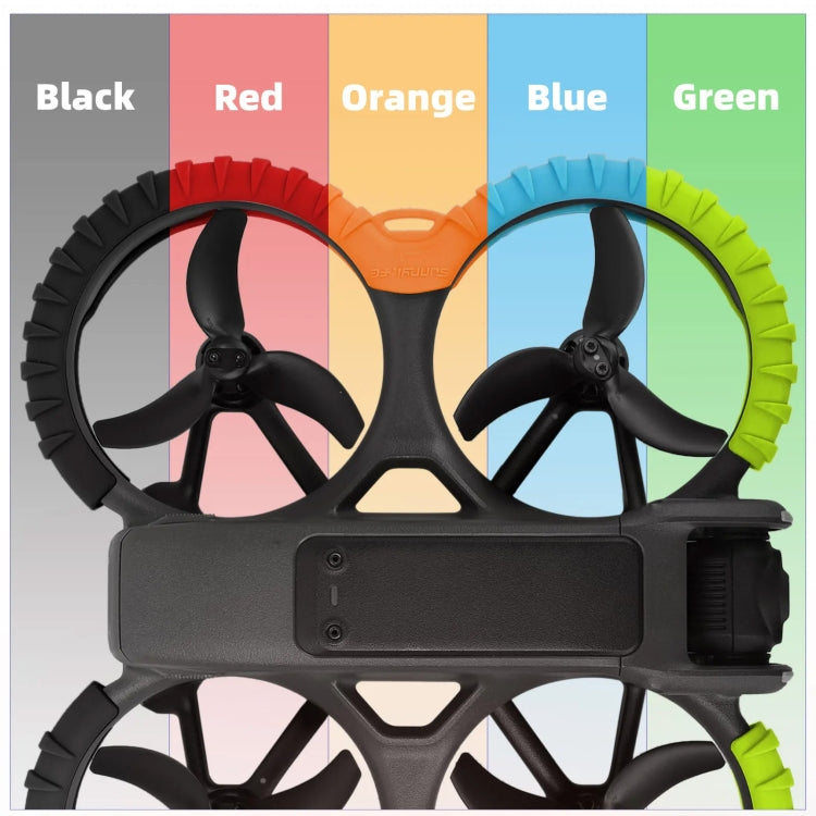 For DJI Avata 2 Sunnylife Drone Anti-Collision Protective Cover Propeller Ring Stripes(Orange) - HoMEdemic™ 
