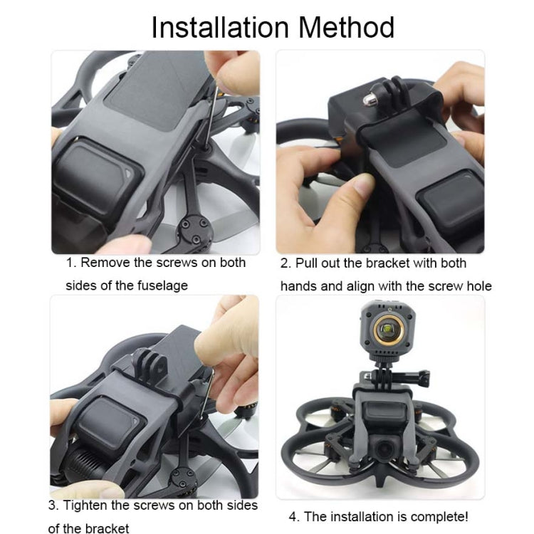 For DJI Avata CQT Upper Expansion Adapter Sports Camera Bracket(913356) - HoMEdemic™ 
